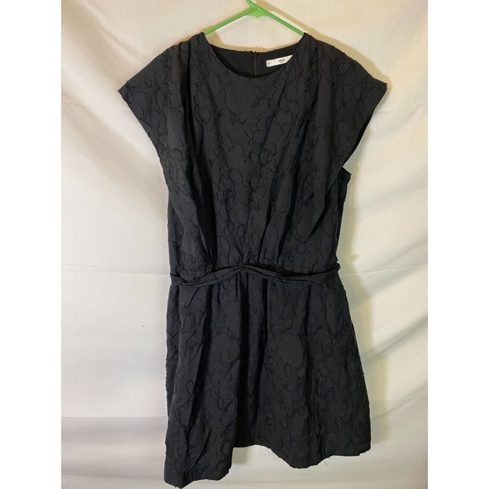 Whimsygoth Soft Grunge Emo Witchy Belted Dress Women’s 10 Medium Floral Goth